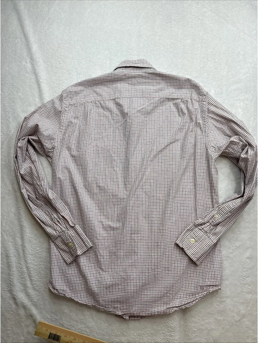 Tailored By J. Crew Men’s Long Sleeve Button-Down Shirt Summer Plaid Medium